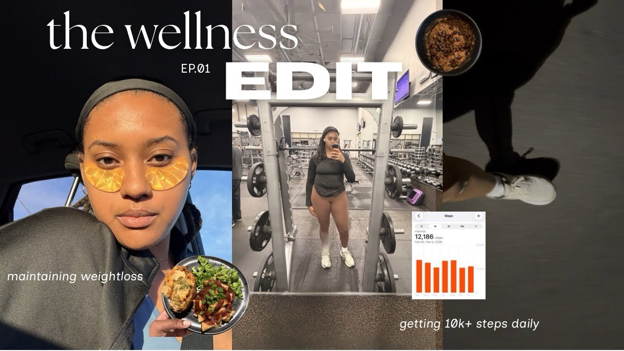 THE WELLNESS EDIT EP.01 | a week of workouts, losing +90lbs, my first YT video!!!