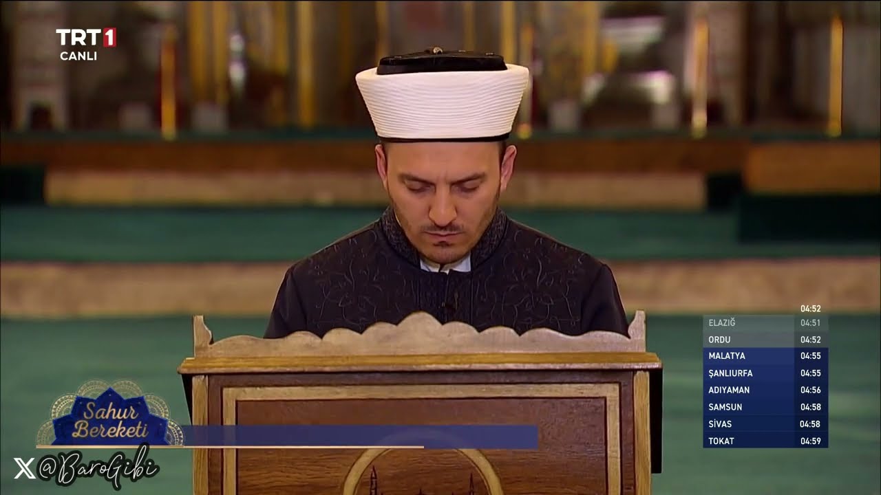 Saffet Çalış - Zümer Süresi 71-75 (Sahur Bereketi 14. Bölüm) (24 Mart 2024)