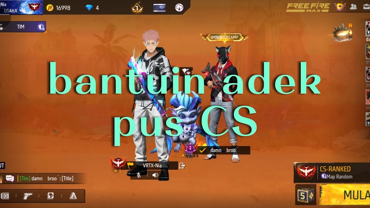 Ngepus cs rank bareng adek?