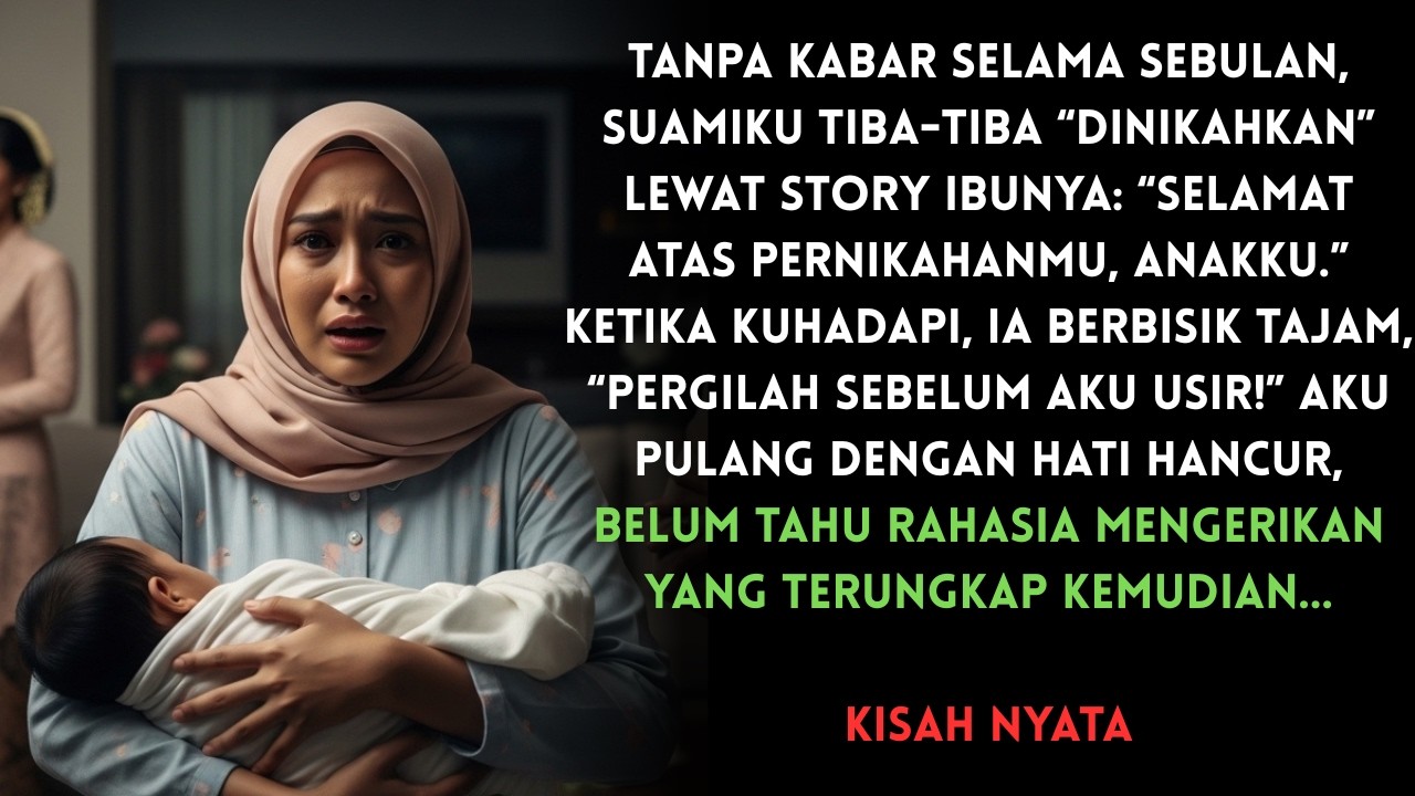 Suami Menghilang, Ibu Mertua Usir Aku dan Bayiku Demi Istri Baru!