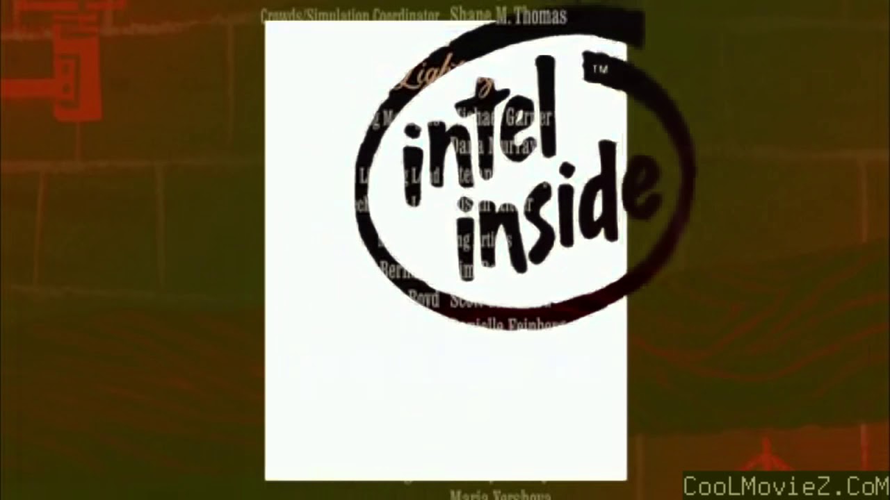 Intel Logo History in Ratatouille End Credits Major