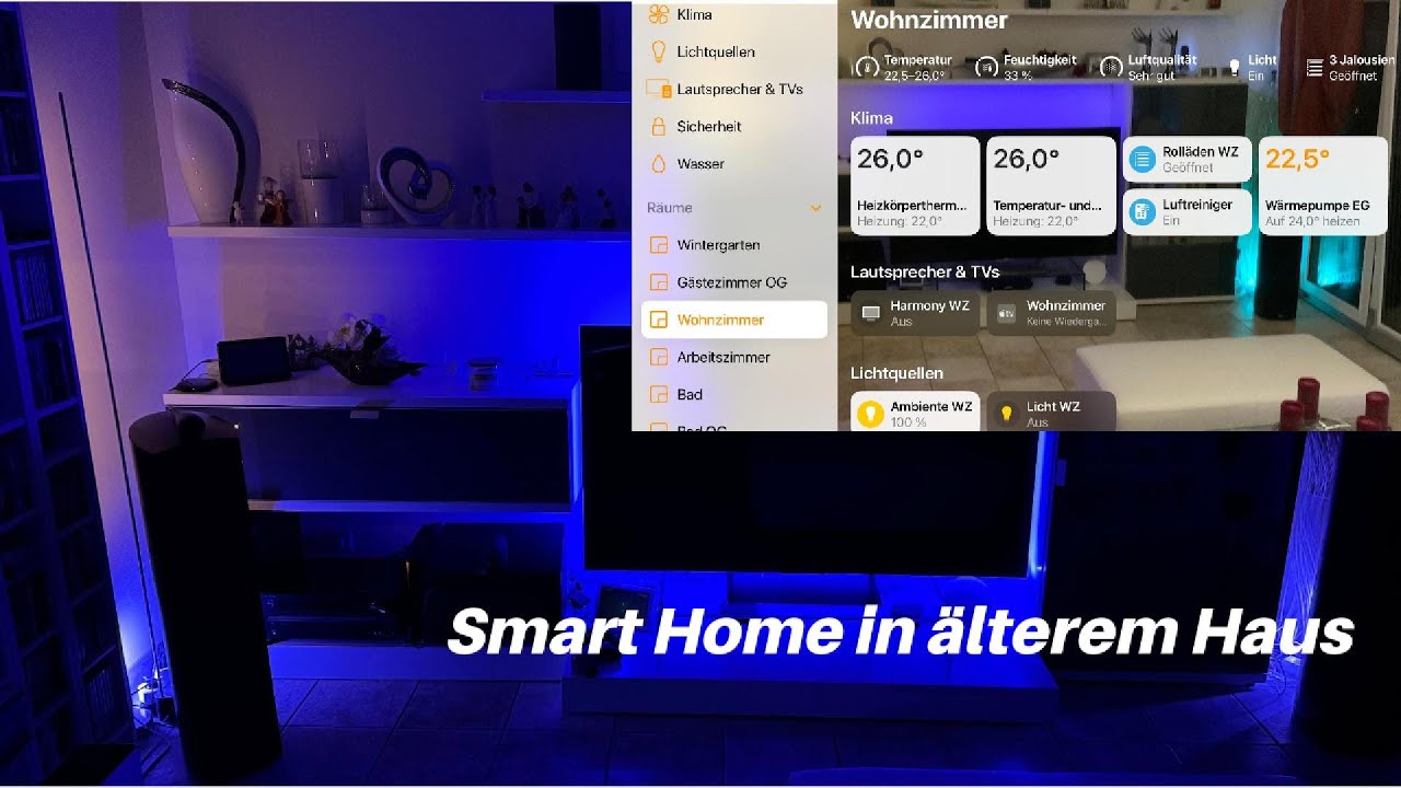 Smart Home in älterem Haus