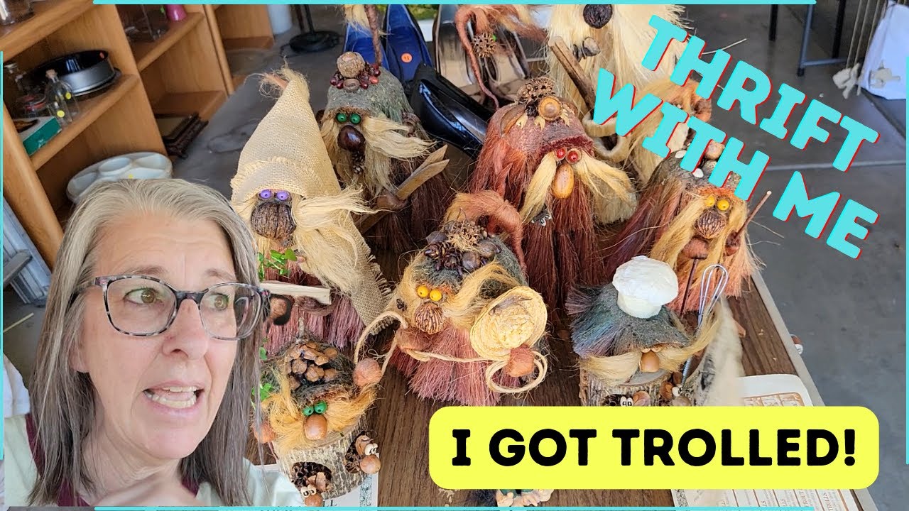 I Got Trolled - Las Vegas Thrifting at the Swap Meet and Yard Sales
