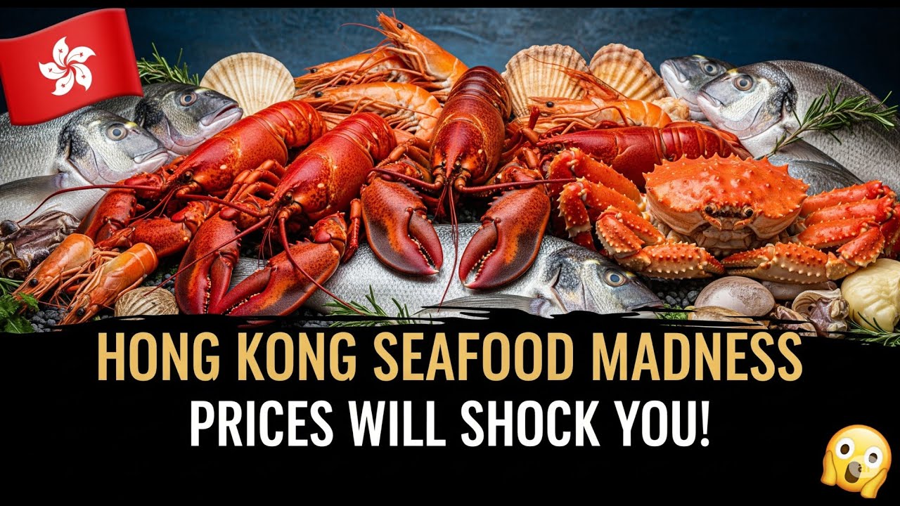 Hong Kong's Ultimate Seafood Market: Fresh Catches & Shocking Prices! (ft. khoailangthang)