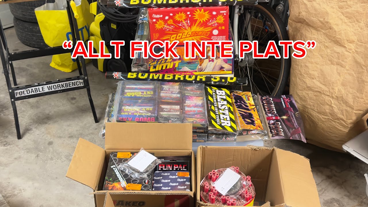 Fyrverkeri unboxing – Nyheter för 2025 och utvalda favoriter 