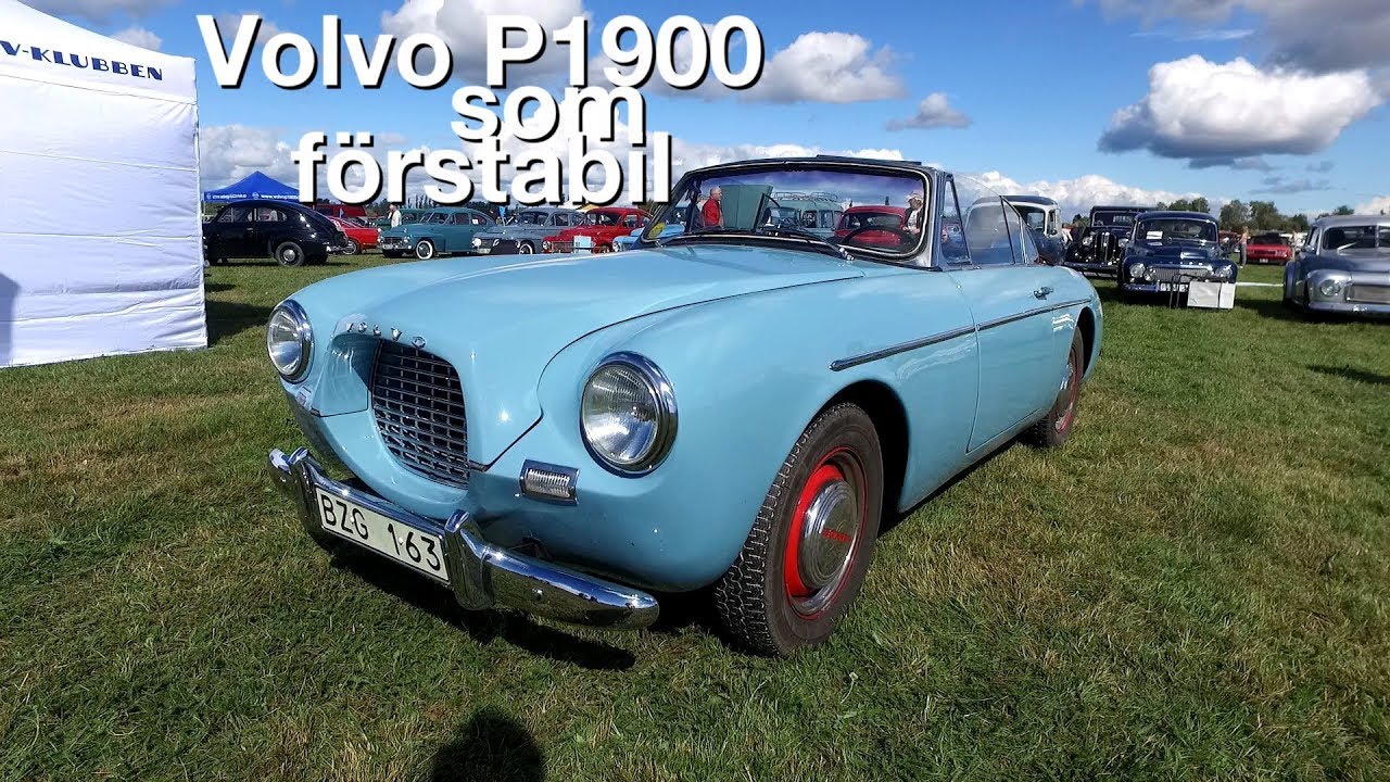 Volvo P1900 som förstabil!