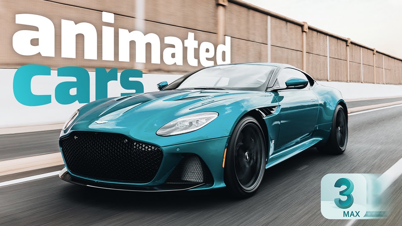 Анимация автомобиля в 3ds Max | Основы анимации