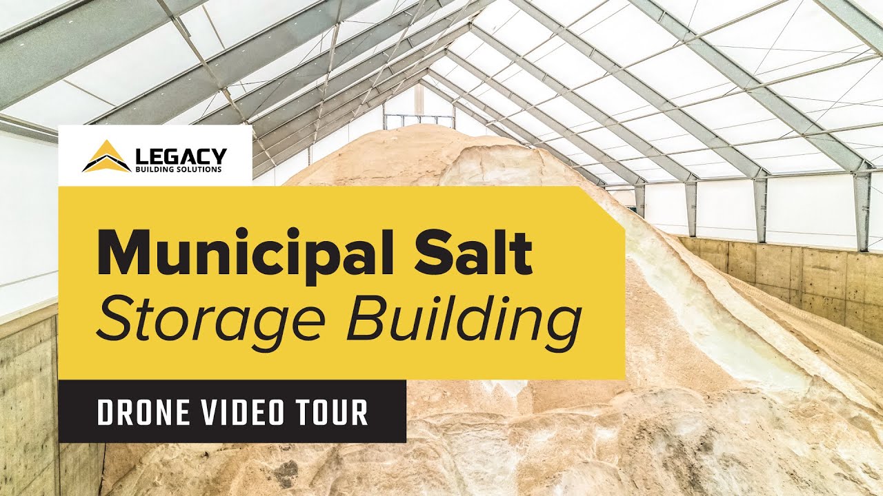 Tour This Magnificent Municipal Salt Storage Building in Maryland