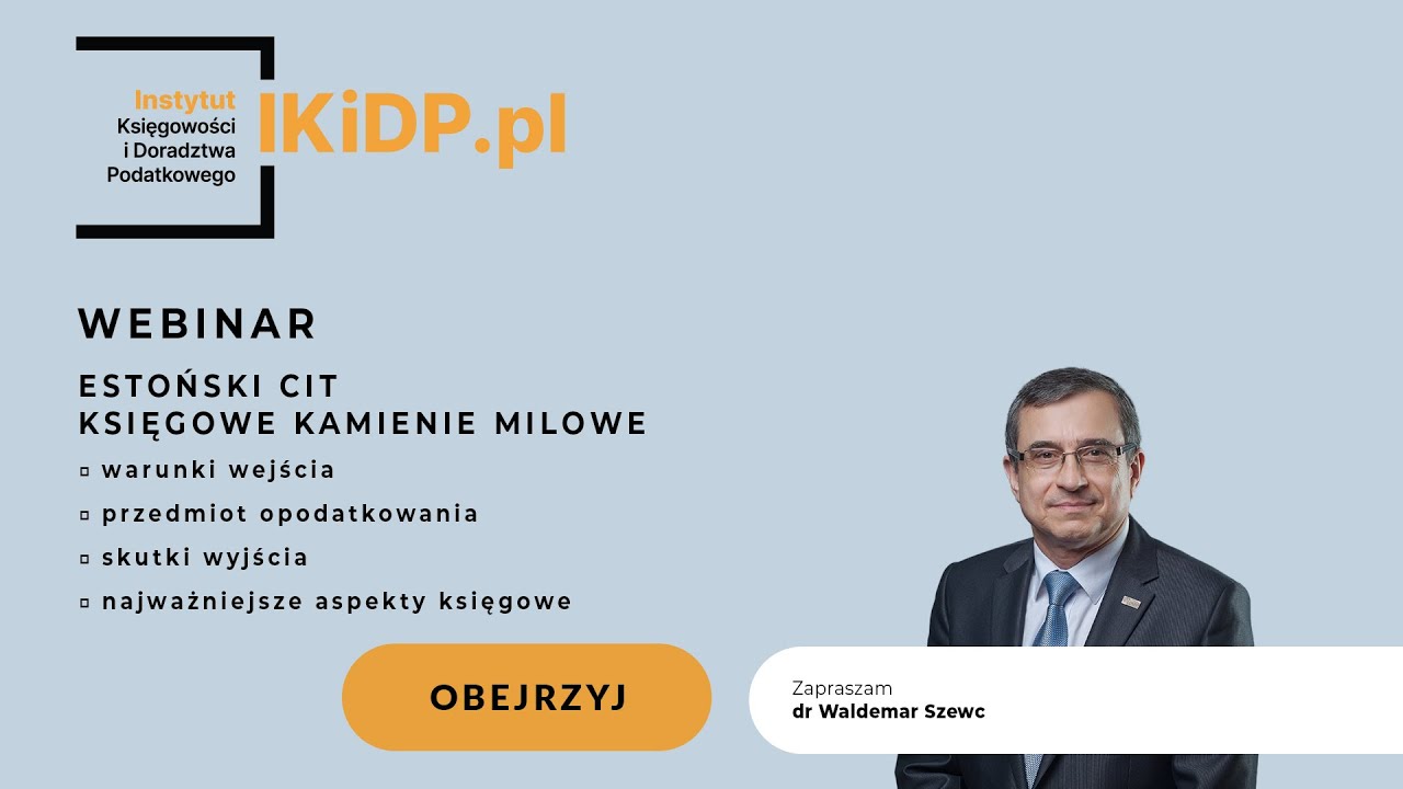 ESTOŃSKI CIT - KSIĘGOWE KAMIENIE MILOWE #estoński #cit #podatki