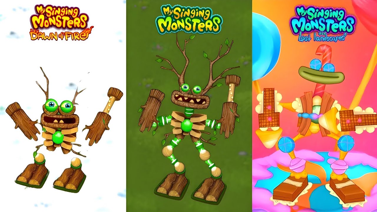 ALL WUBBOXES In DOF VS My Singing Monsters VS The Lost Landscapes Redesign Comparisons! || MSM Wub