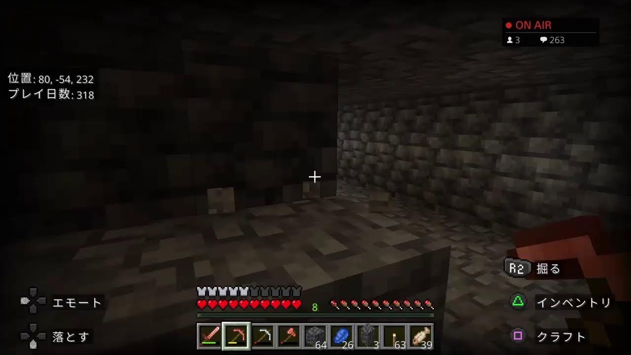 マイクラ　サバイバル　参加OK