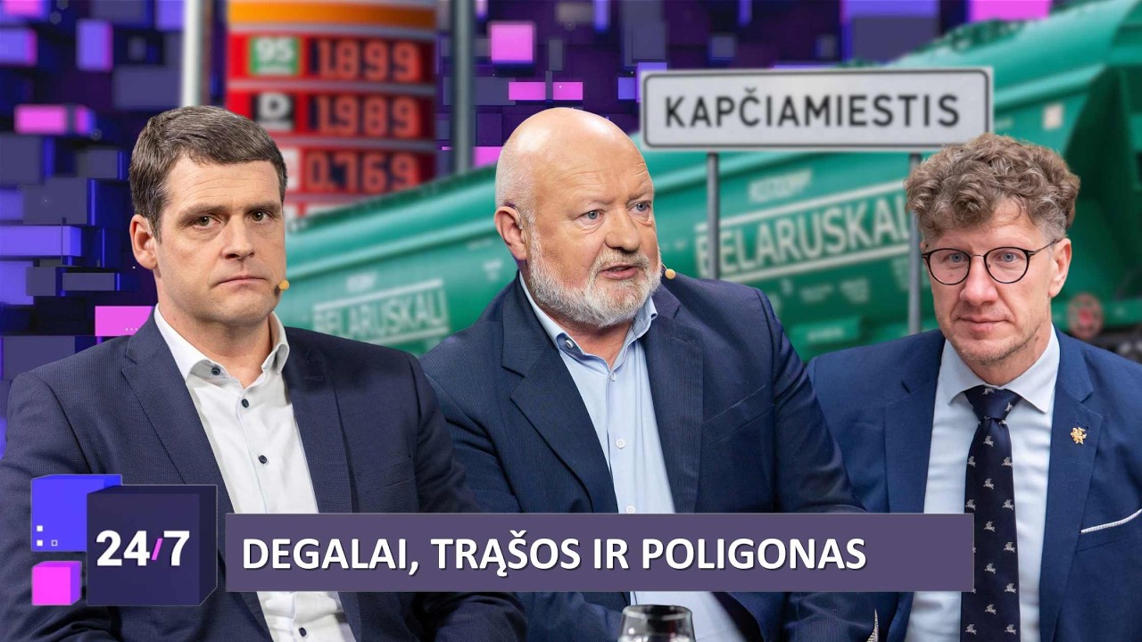 Žemaitaitis, Gentvilas, Razmislevičius: apie degalus, trą&scaron;as ir poligoną