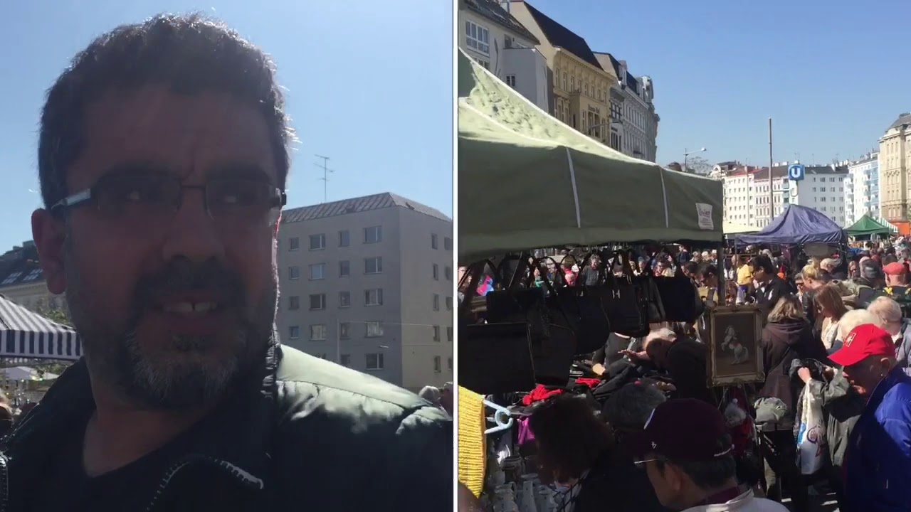 BİT PAZARI FLOHMARKT İNCELEME KETTENBRÜCKENGASSE NASCHMARKT YANI CUMARTESİ VİYANA ilker sığan
