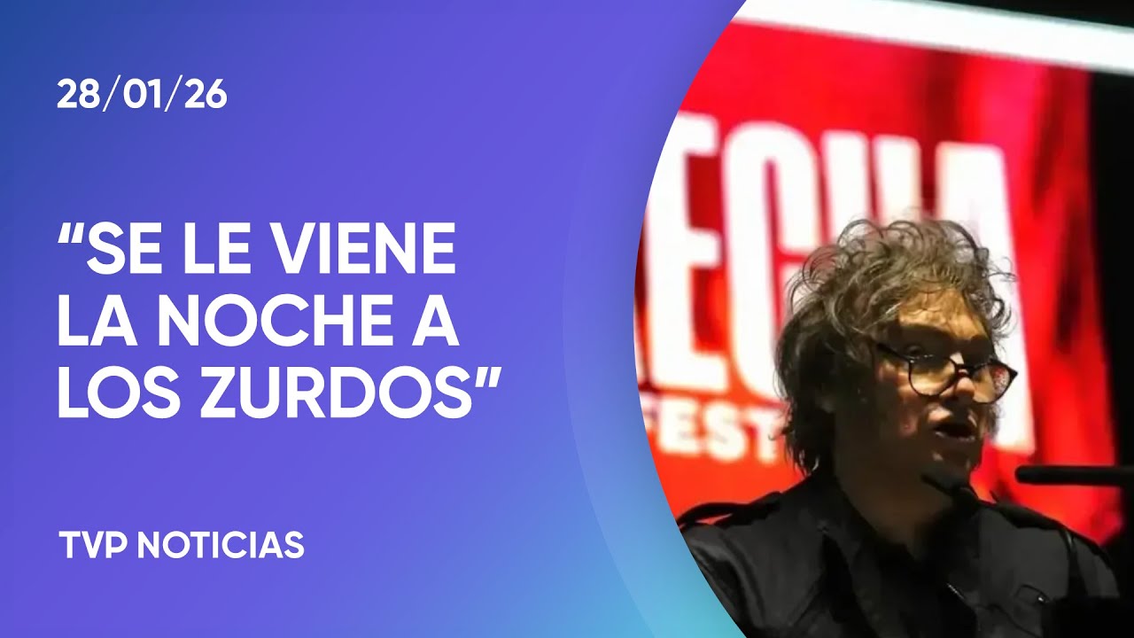 El presidente Javier Milei particip&oacute; de la &ldquo;Derecha Fest&rdquo;
