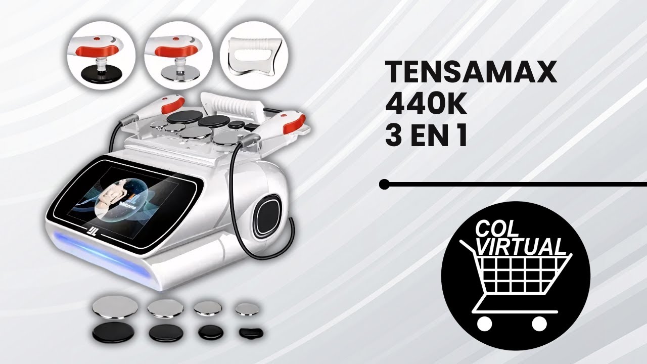 Tensamax 448K 3 en 1 - Uso y armado - Col Virtual Shop