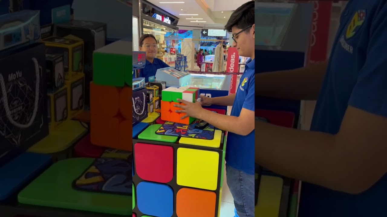 3x3 Max🚀💙 #tiendadecubirubik #geekcuber #puruchuco #Pucallpa #rubik #cuborubik