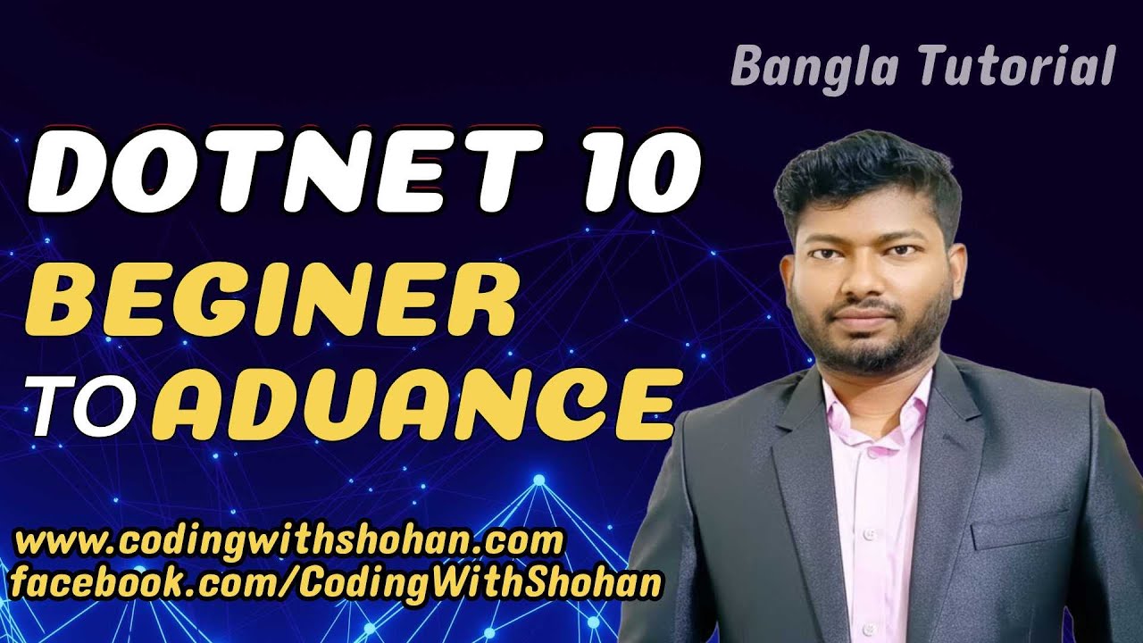 C# & Dotnet Bangla Tutorial Course - #34 Multiple Layout, Area, and View Components | (2026 Edition)