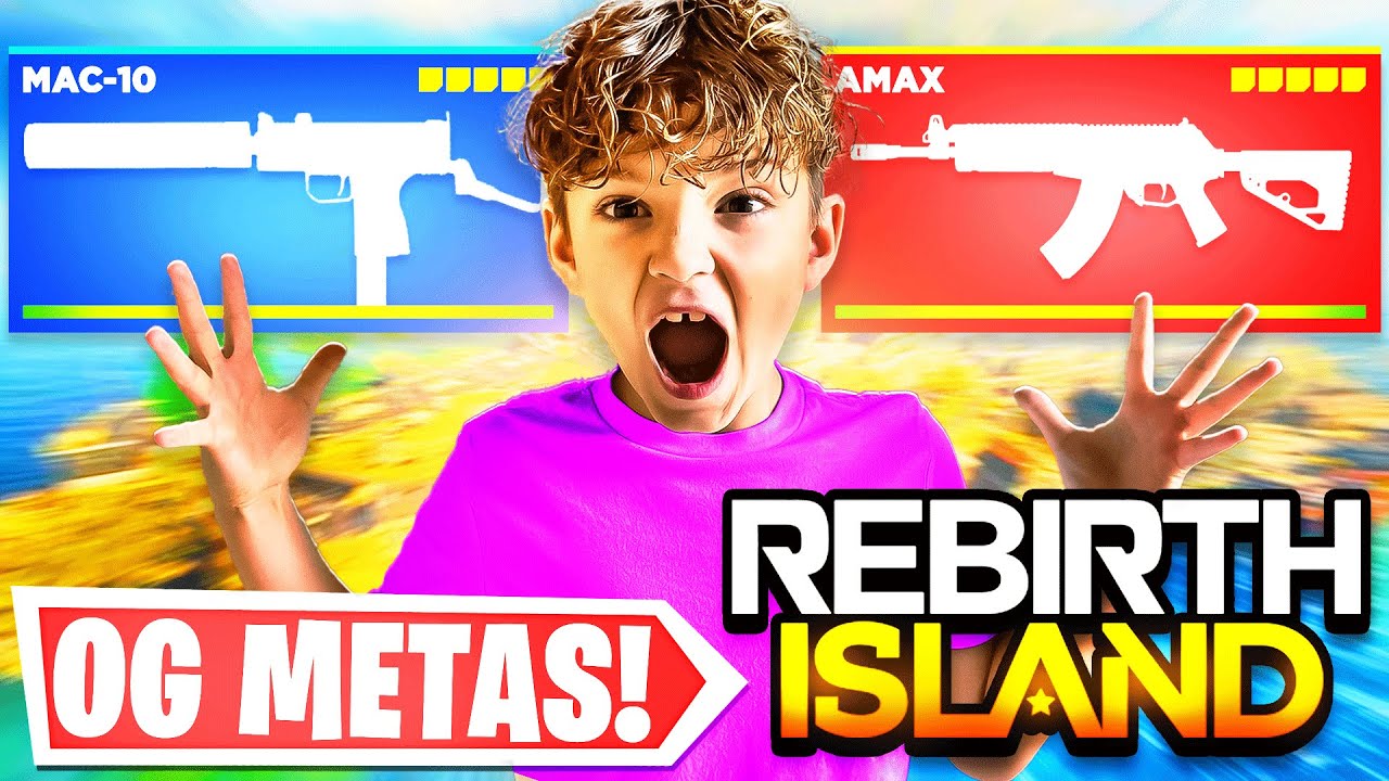 9 YEAR OLD USING OG REBIRTH ISLAND METAS