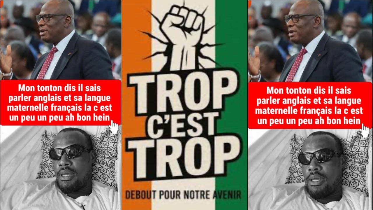 on a maintenant des anglais dans notre assemblée national Adama#humor