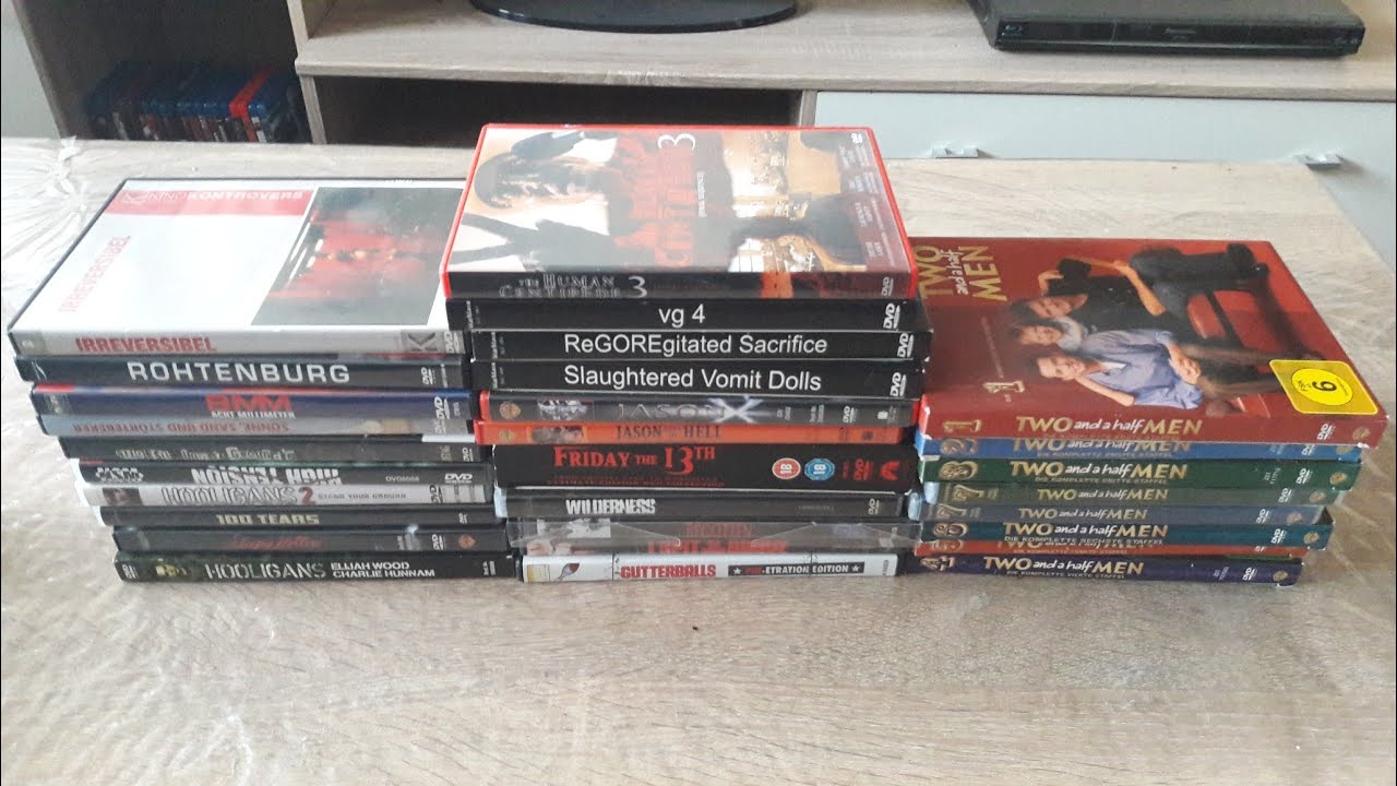 Meine DVDs in meiner Sammlung