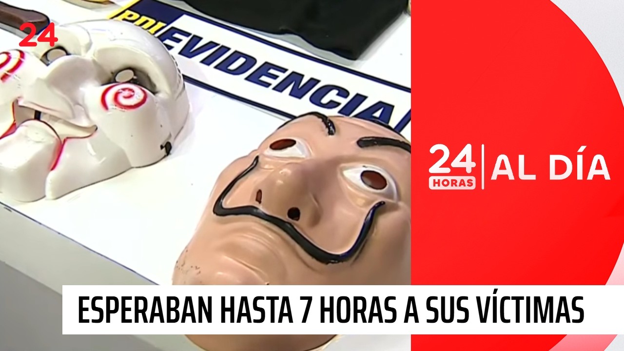 Delincuentes esperaban hasta siete horas para saltar a víctimas | 24 Horas TVN Chile