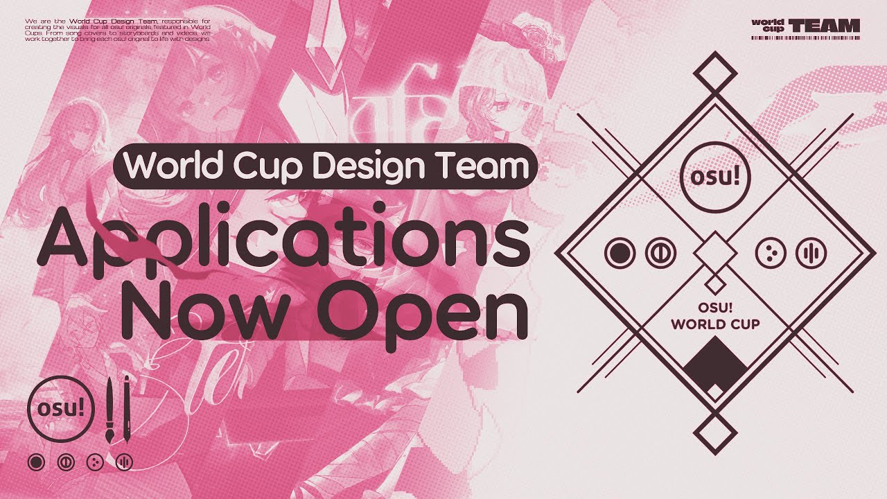 World Cup Design Team Applications Now Open // 2024 - 2025 Showreel