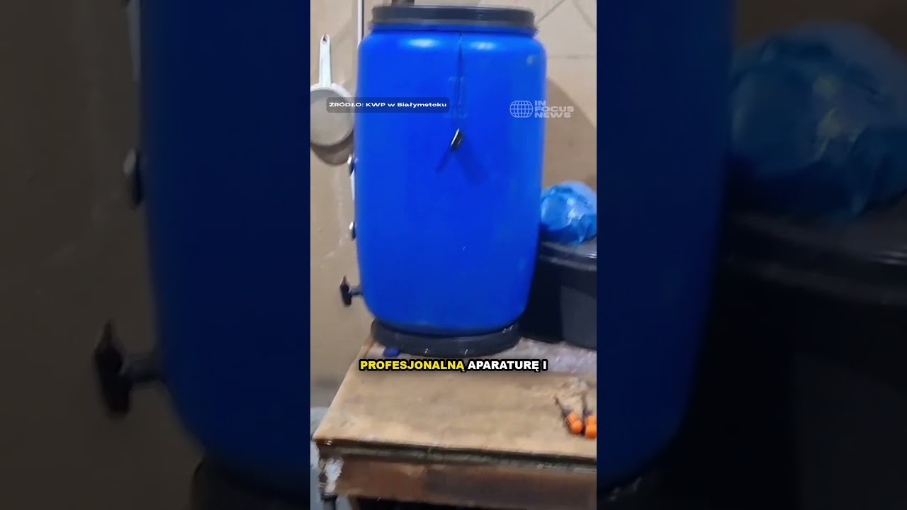 A large moonshine factory closed down in Suwałki!