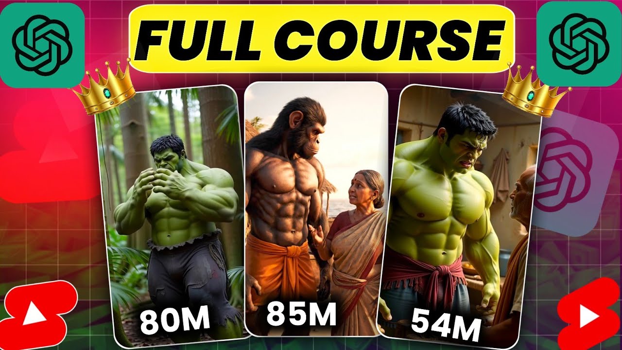 Hulk wala AI video kaise banaye | how to make Hulk AI video | AI se video kaise banaye | ai catoon 