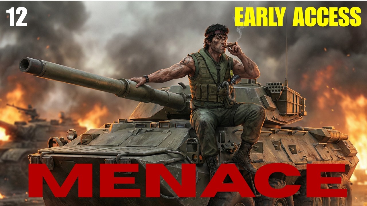 Testing Our New Tank Gun....It's Insane | MENACE Early Access Playthrough