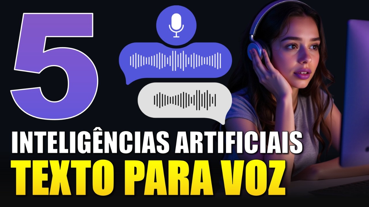 5 IAS PARA TRANSFORMAR TEXTO EM VOZ REALISTA