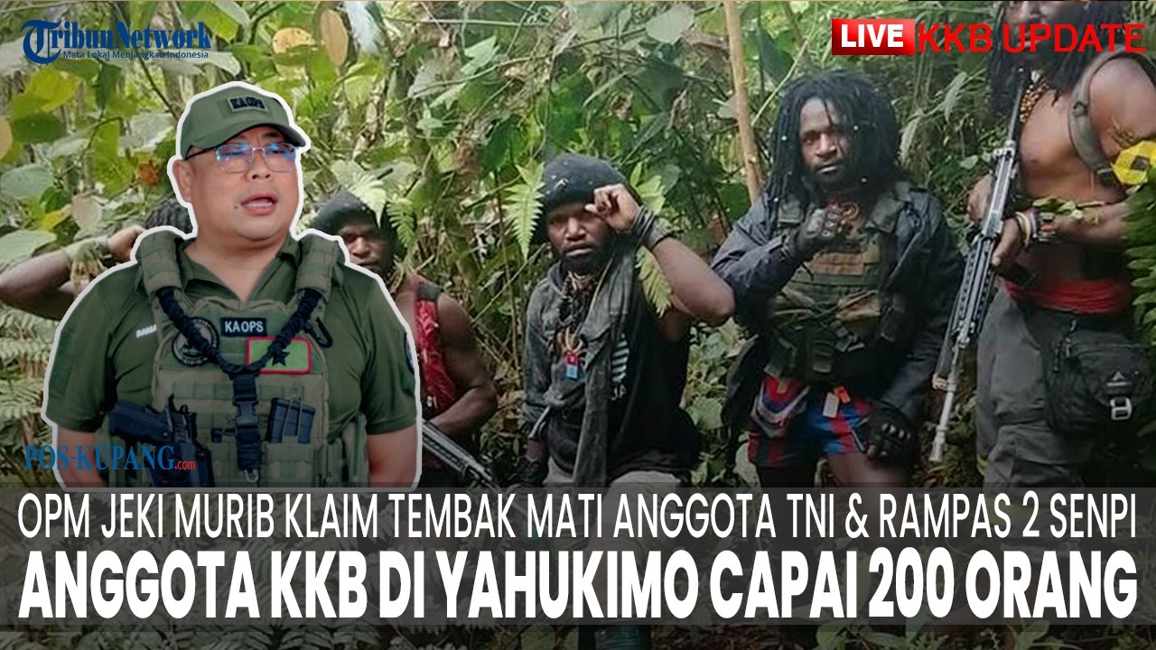 🔴LIVE UPDATE KKB: Anggota OPM di Yahukimo Capai 200 Orang | OPM Klaim Tembak Mati TNI & Rampas Senpi