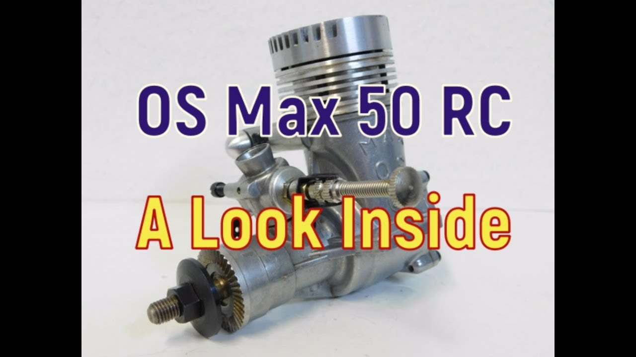 OS Max 50 RC  A Look Inside