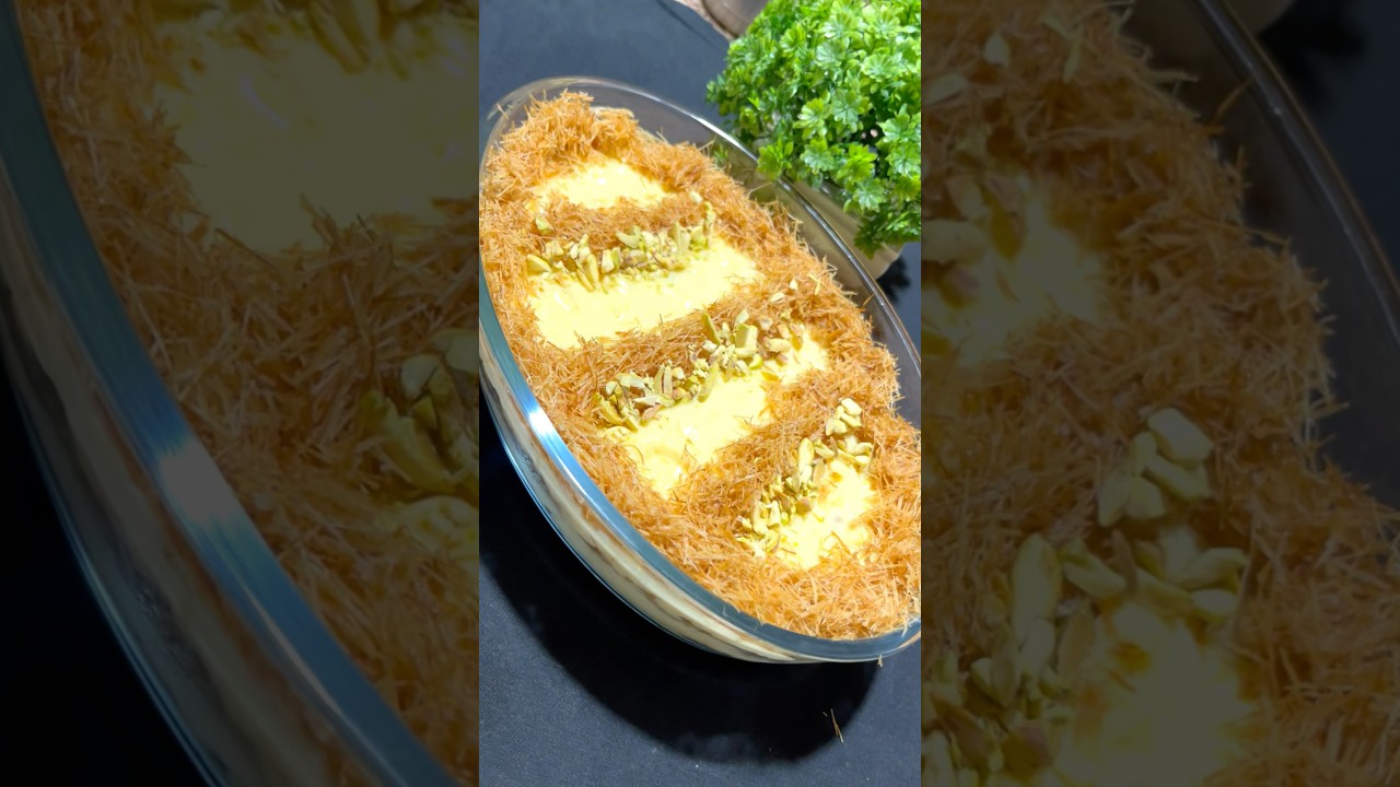 Eid special🌙 perfect kunafa recipe 🤤| Without oven kunafa recipe 👌💯