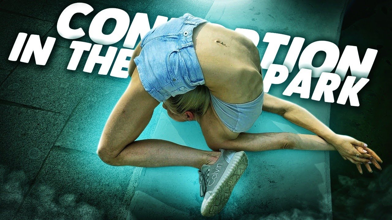 Contortion in the Park - Flexible Alesya | FlexShow