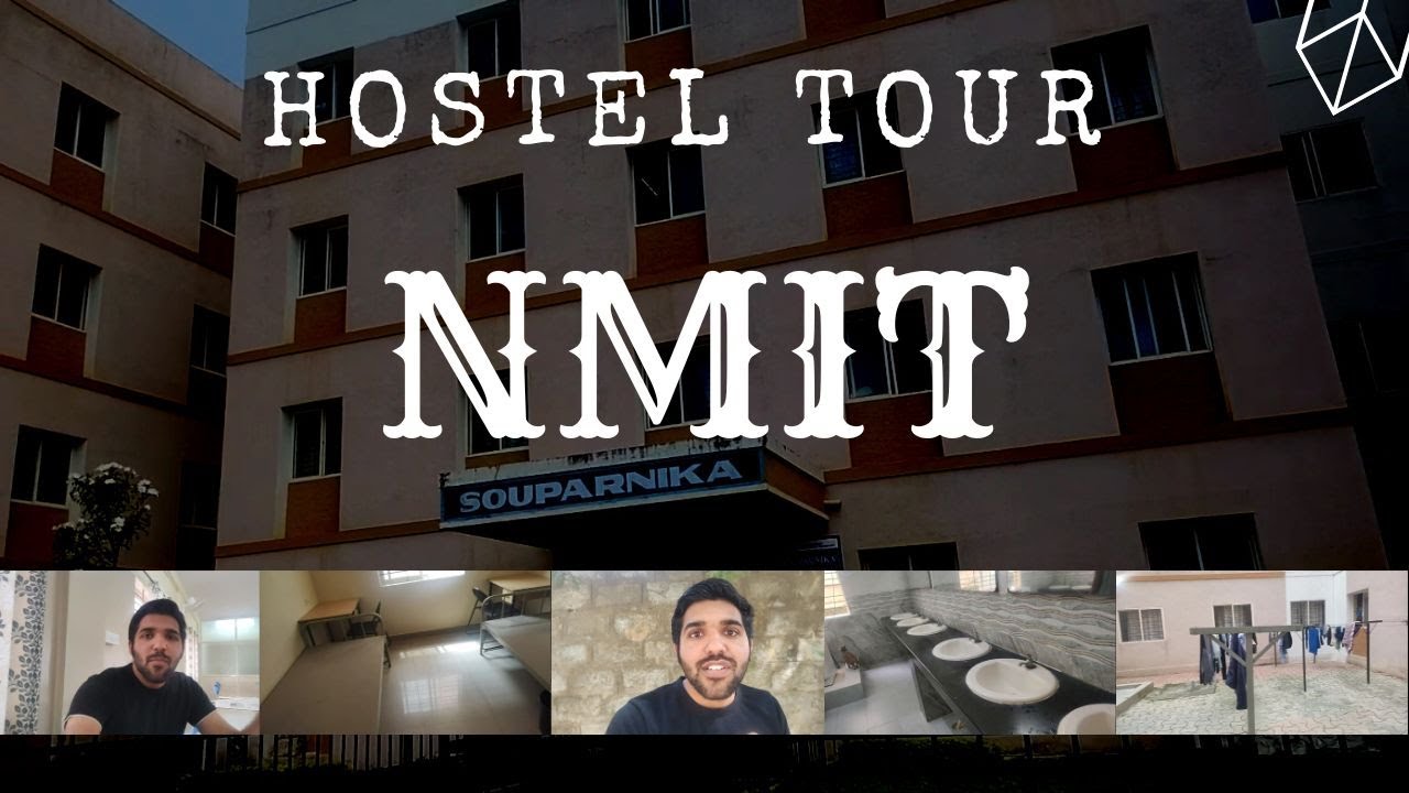 Hostel Tour NMIT Bangalore🤩| Souparnika | Kajla vlogs #nmit #nmit_bangalore