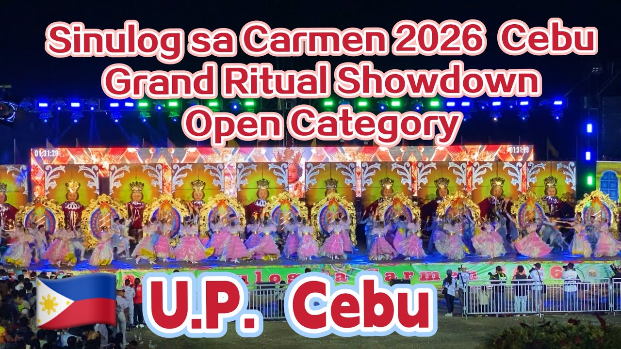 Sinulog sa Carmen 2026 UP CEBU Ritual Showdown Carmen Cebu Festival Dance Performance 