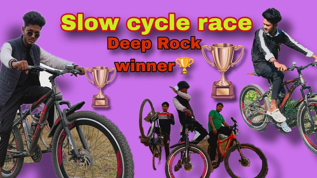Slow cycle race 😱🏆 Full video 📷 Deep Rock is win 🤟 #cyclerace #deeprock #cyclechallenge #ytvideo !!