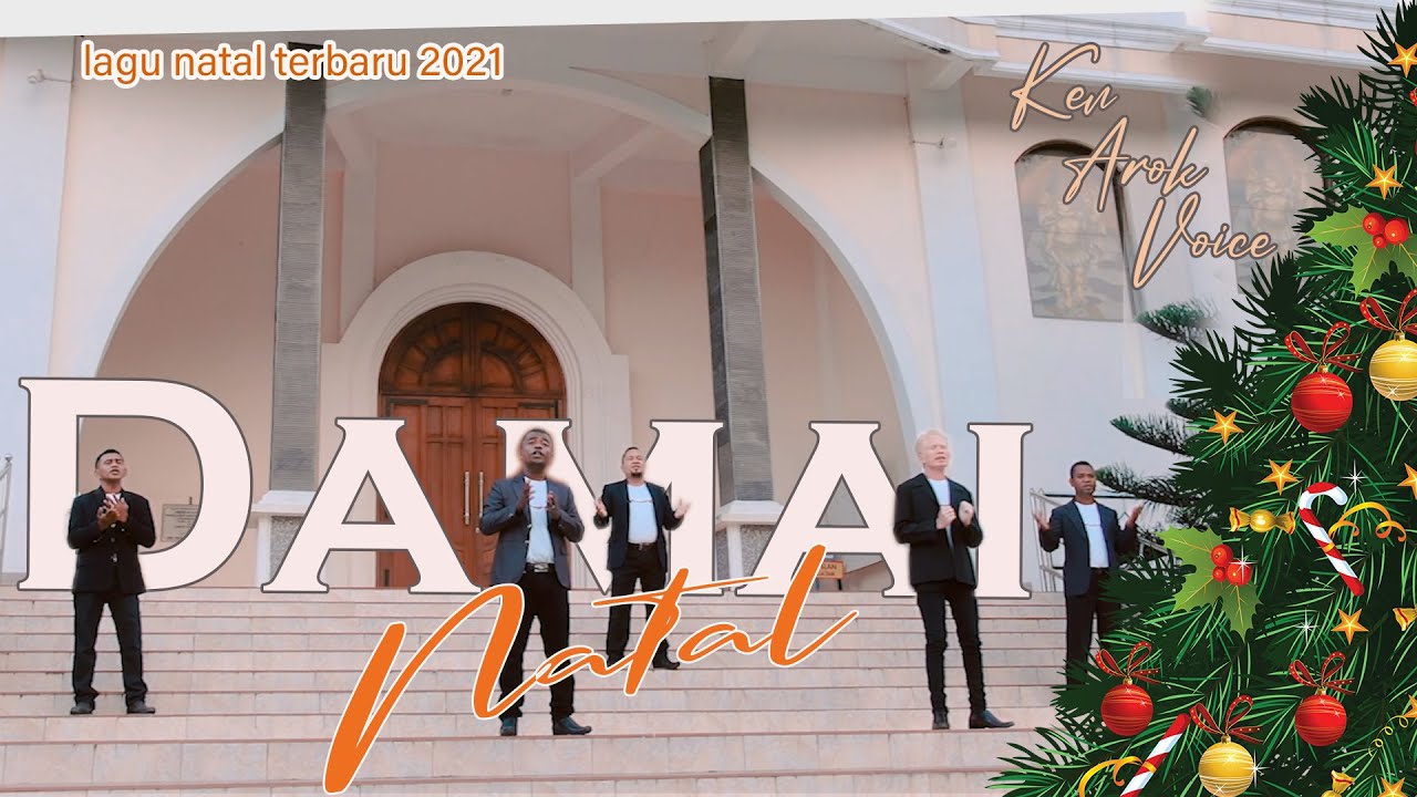 LAGU NATAL TERBARU 2021 || DAMAI NATAL || Voc. KEN AROK VOICE (OFFICIAL MUSIC VIDEO)
