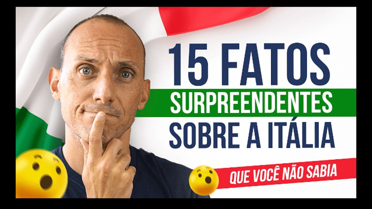 15 FATOS SURPREENDENTES sobre a ITÁLIA e os ITALIANOS que você NÃO SABIA