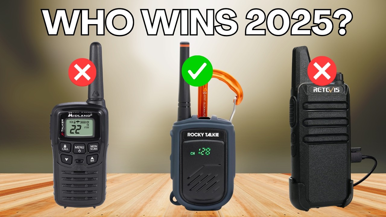 Top 7 Best Long Distance Walkie Talkies 2025 [Don't Buy Before Watching!]
