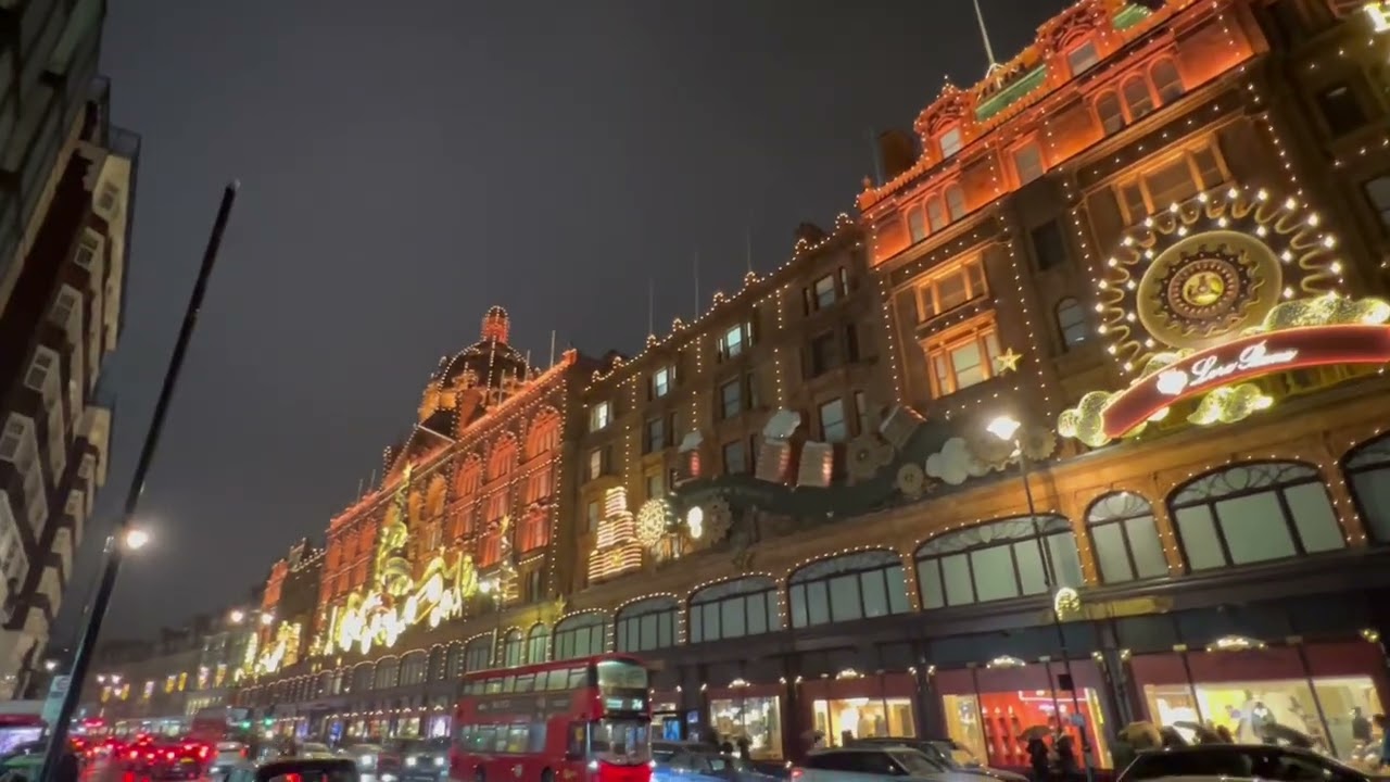 Harrods Department Store in London November 23 2024