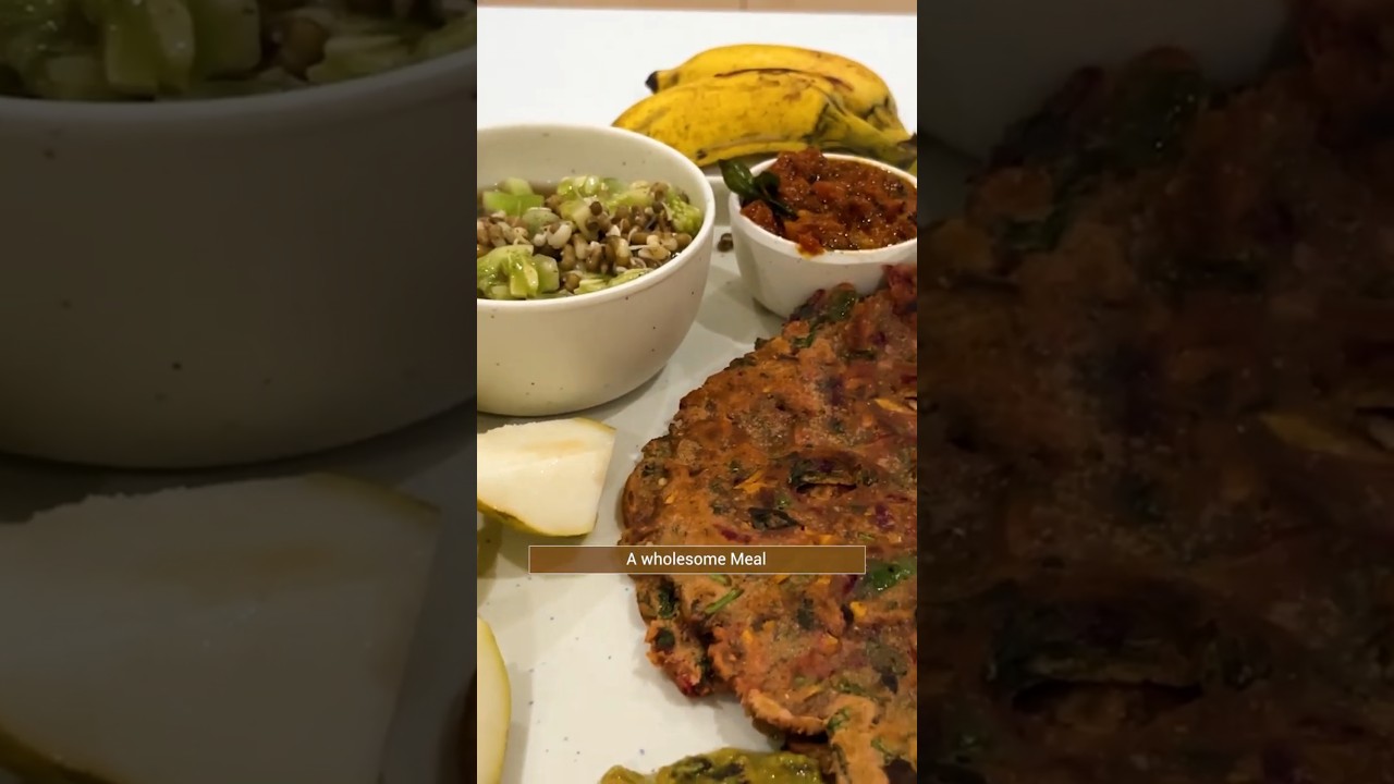 How to make Instant Crispy Jowar Thalipeeth #nooniongarlic #nogluten