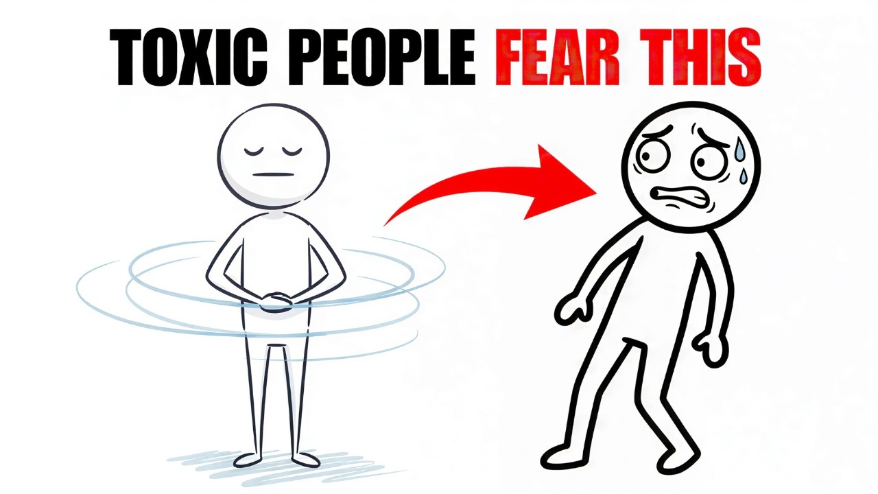 7 Silent Behaviors That Make Toxic People Fear You