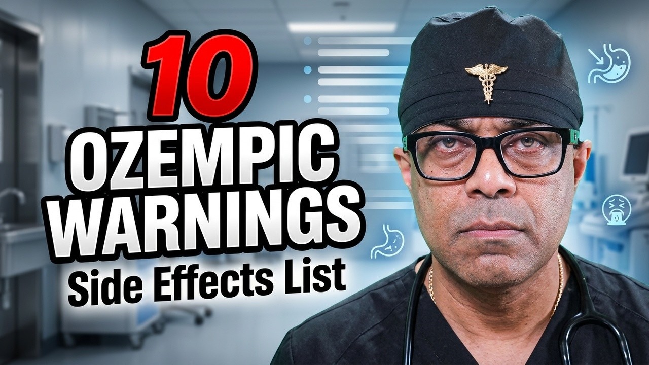 Ozempic Top 10 Most Common Side Effects You Need to Know #ozempicsideeffects