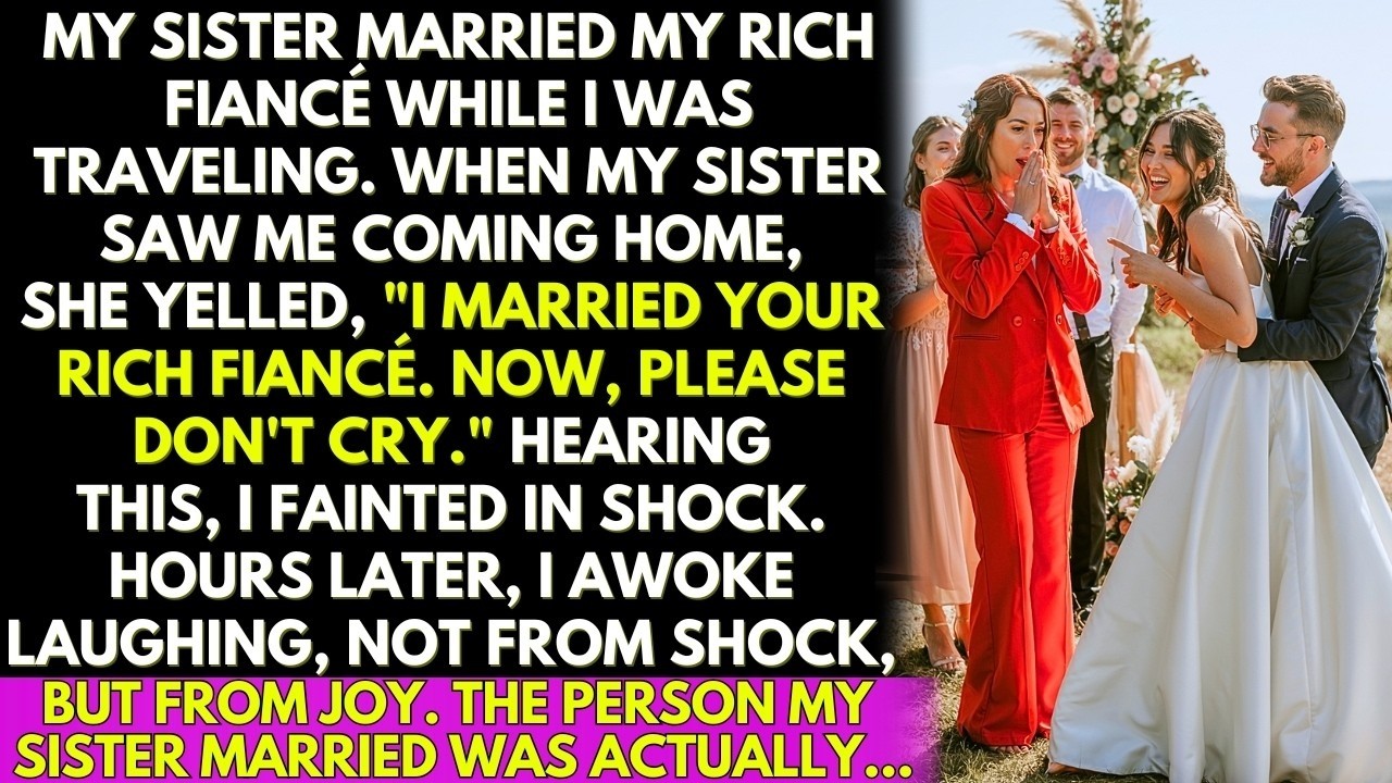 My Sister Married My Rich Fiancé, Said, “Don't Cry, I Married Him!” But The Truth SHOCKED Everyone…