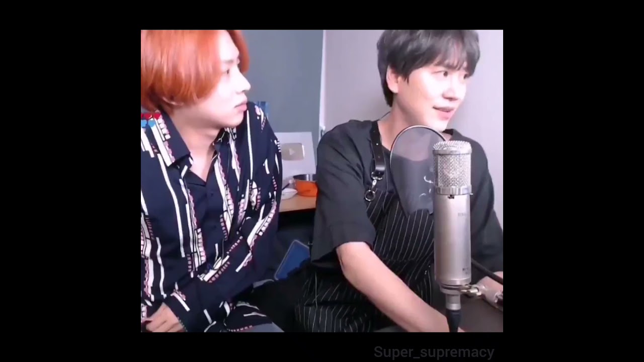 heechul can slap other members but can't leeteuk 😂 #superjunior #shindong #donghae #kyuhyun #kpop