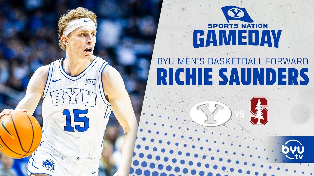 Richie Saunders talks 2025-26 BYU basketball expectations before the BYU vs Stanford game | BYUtv