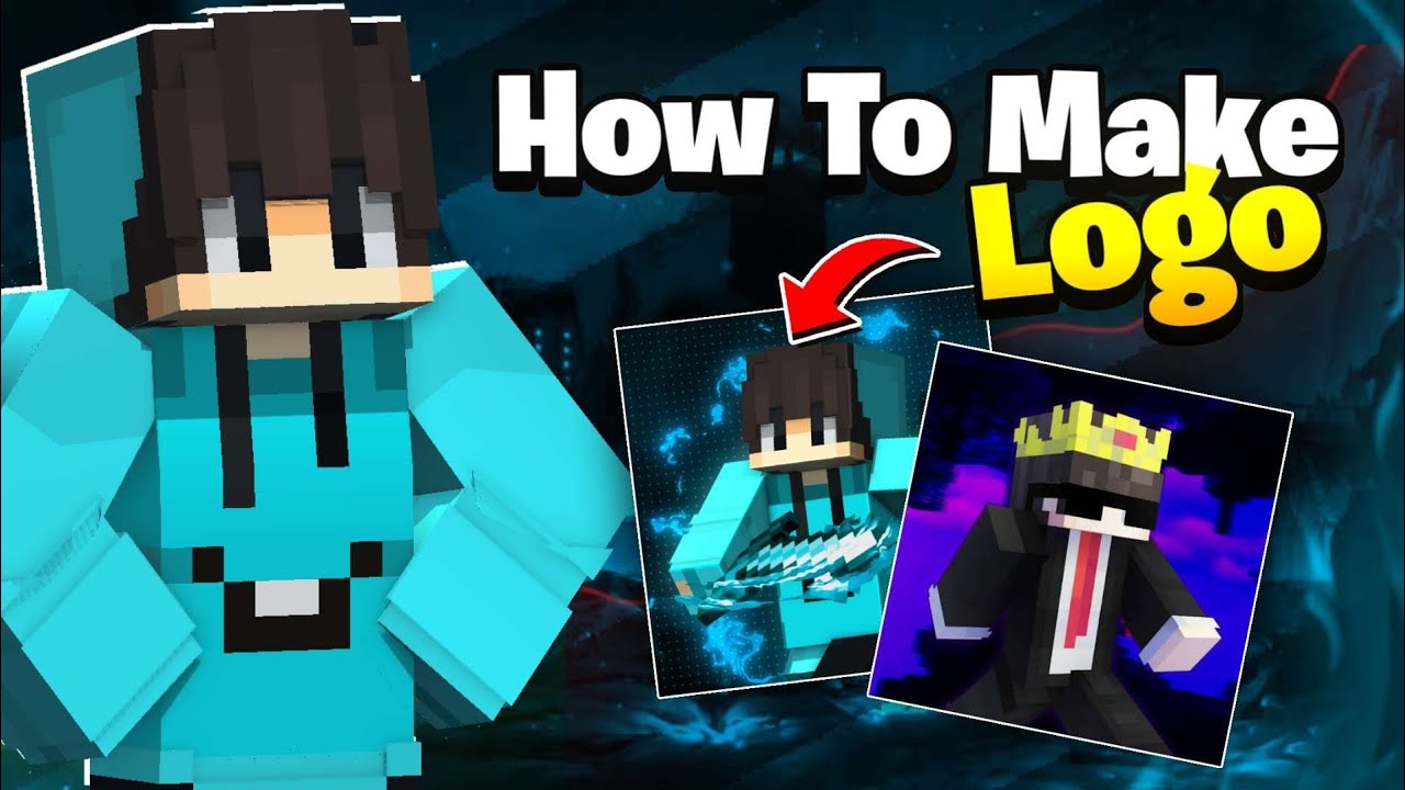 How To Make Attractive Minecraft Logo Like @SenpaiSpider  🤩 in Just 5 Minutes🔥(Easy & Attractive)
