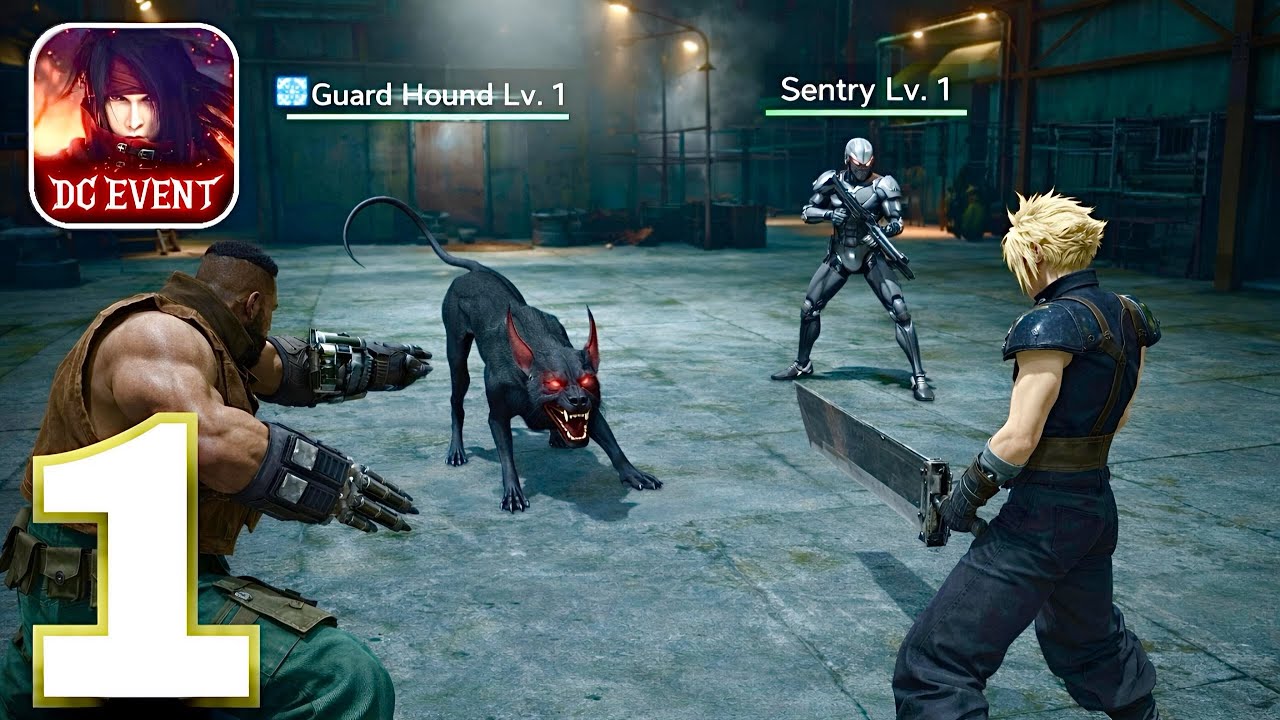 Final Fantasy VII Mobile Gameplay Walkthrough part 1 (iOS Android)