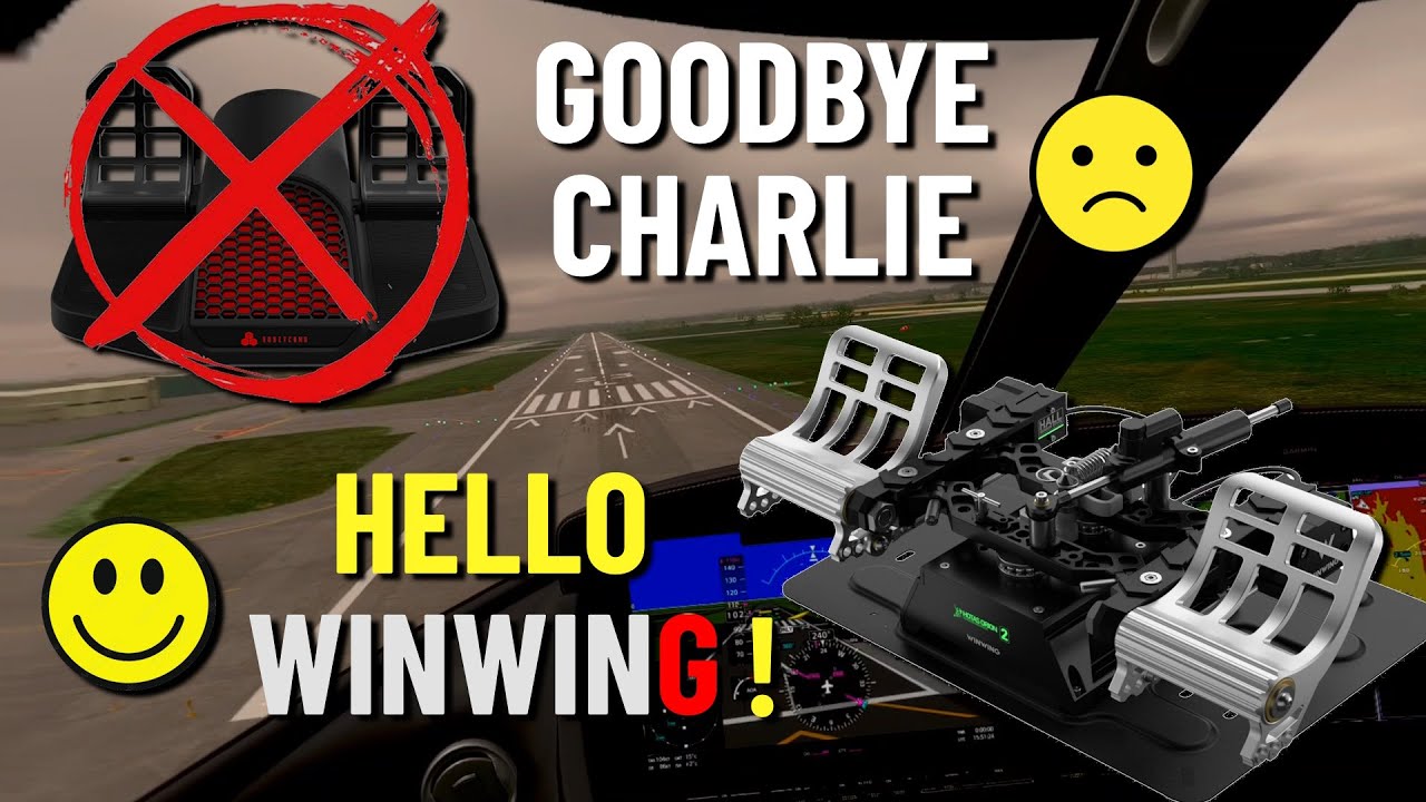WinWing Rudder Pedals: A Pilot's  Review